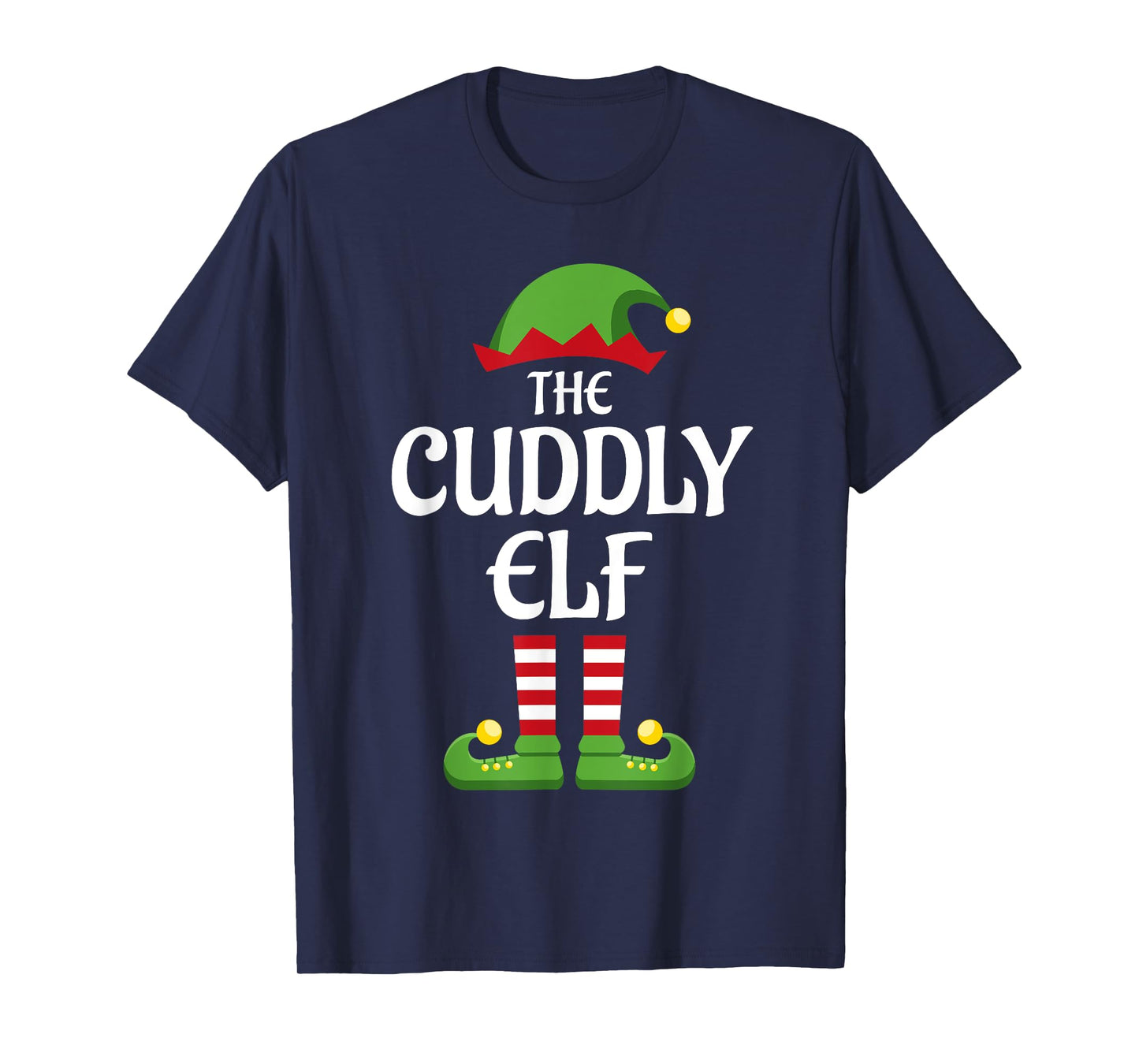 Cuddly Elf Family Matching Group Christmas T-Shirt