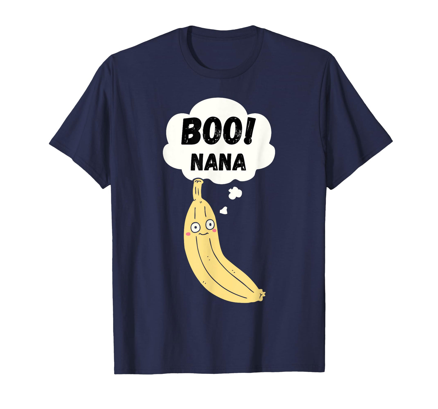 Boonana Boo-Nana Funny Halloween Costume Ghost Banana Puns T-Shirt