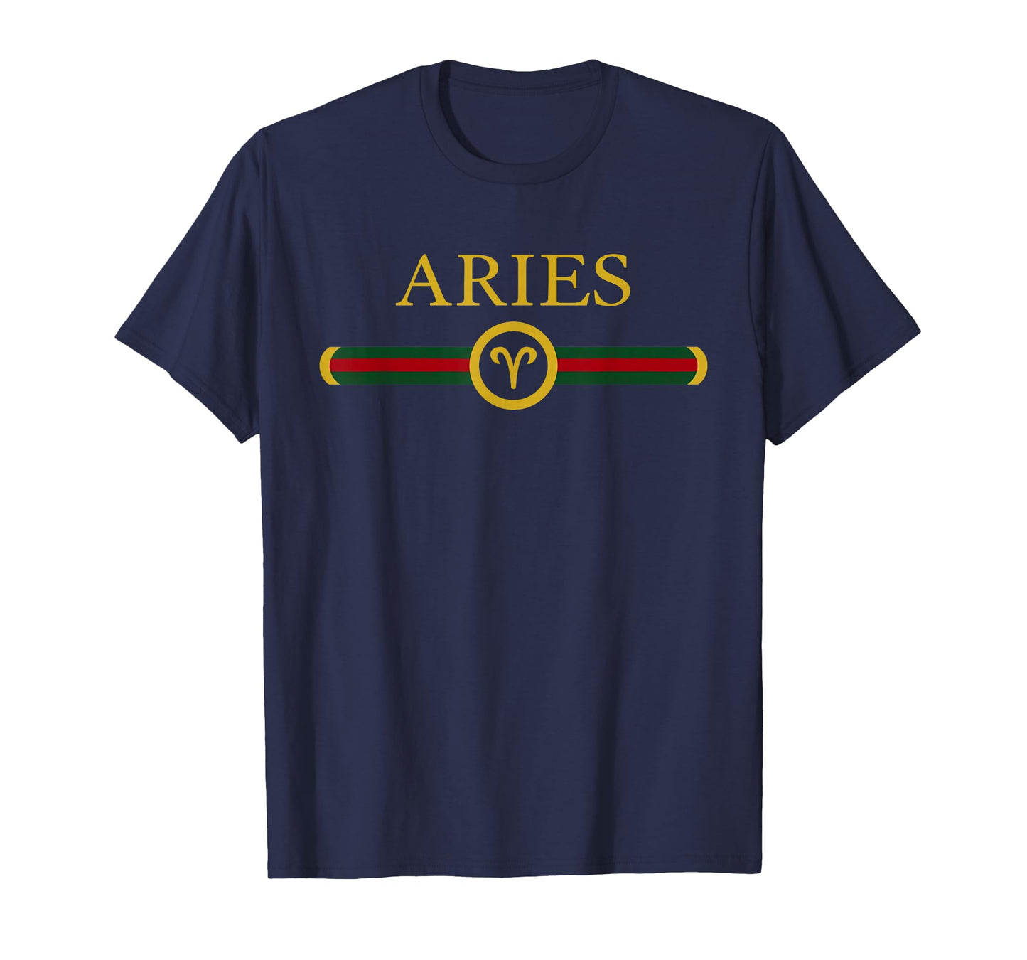 Aries zodiac March april birthday Graphic art Aries sign T-Shirt