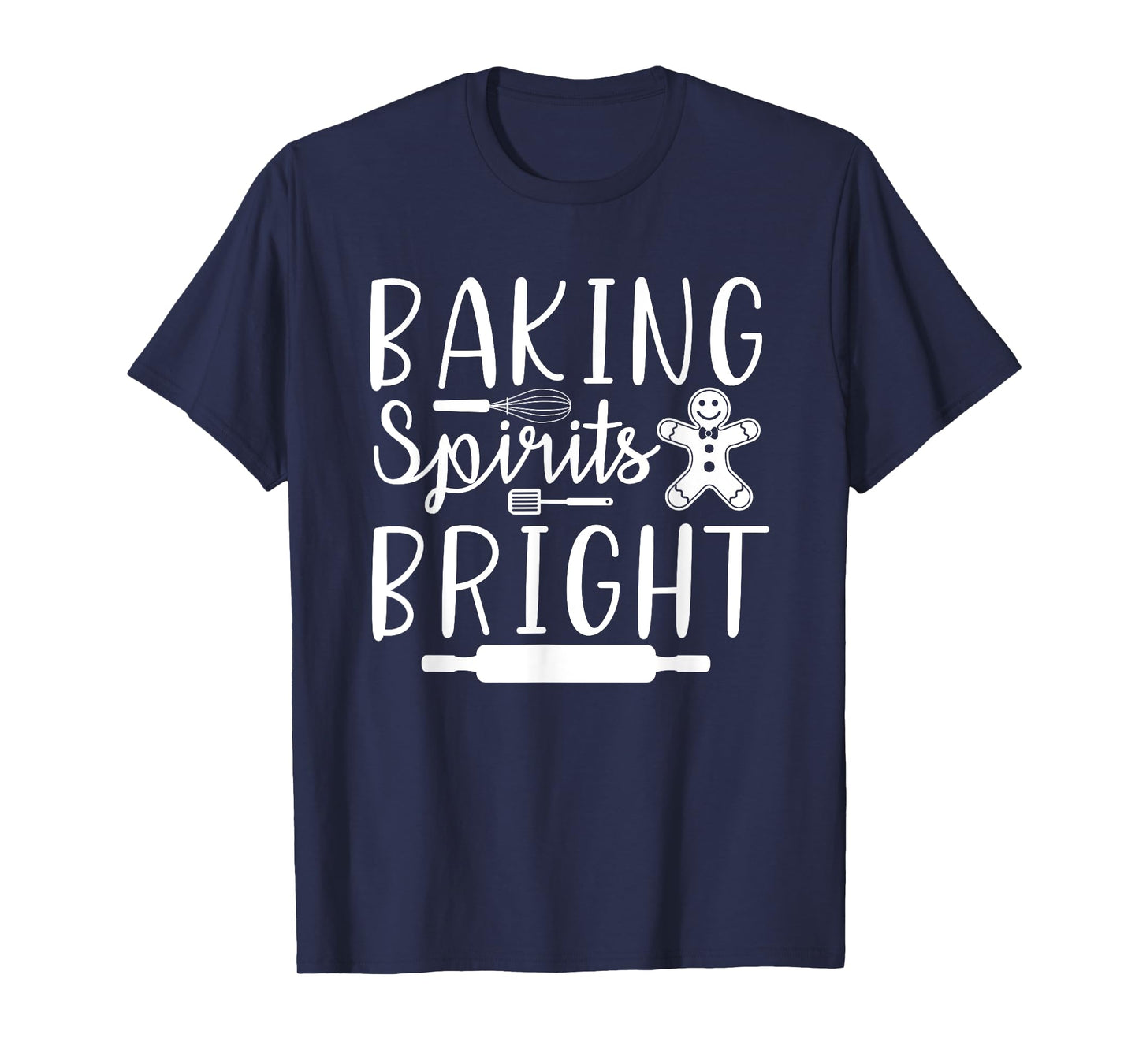 Baking Spirits Bright Holiday Family Matching Christmas T-Shirt