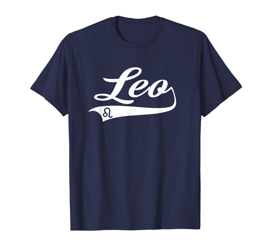 Leo Zodiac Sign - Horoscope - Throwback Design - Classic T-Shirt