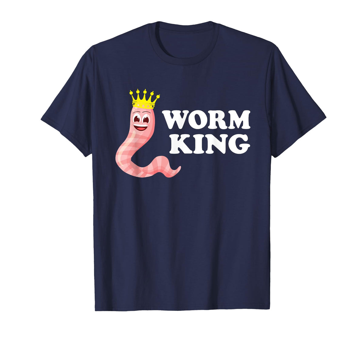 Worm Farmer King Worm Farming Red Wiggler Worm Compost T-Shirt