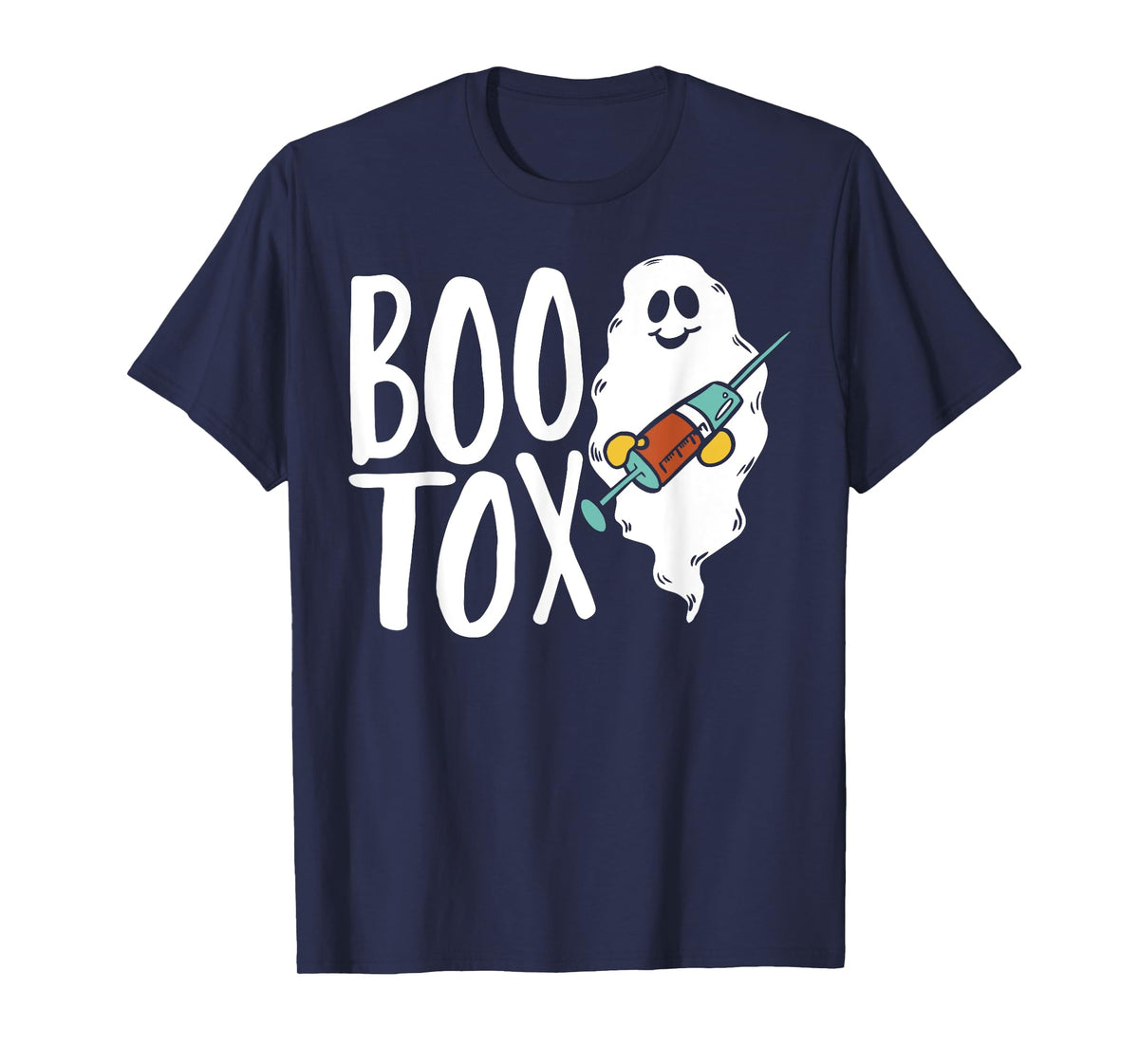 Botox Halloween Boo Tox Ghost Aesthetic Nurse Injector T-Shirt