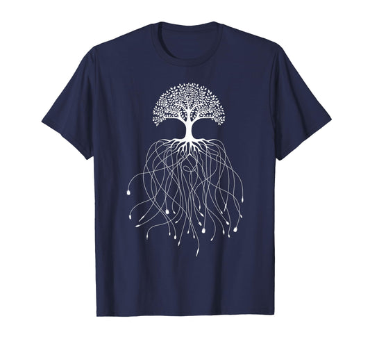 Audio Cable Tree Synth Shirt Synthwave Modular Synthesizer T-Shirt