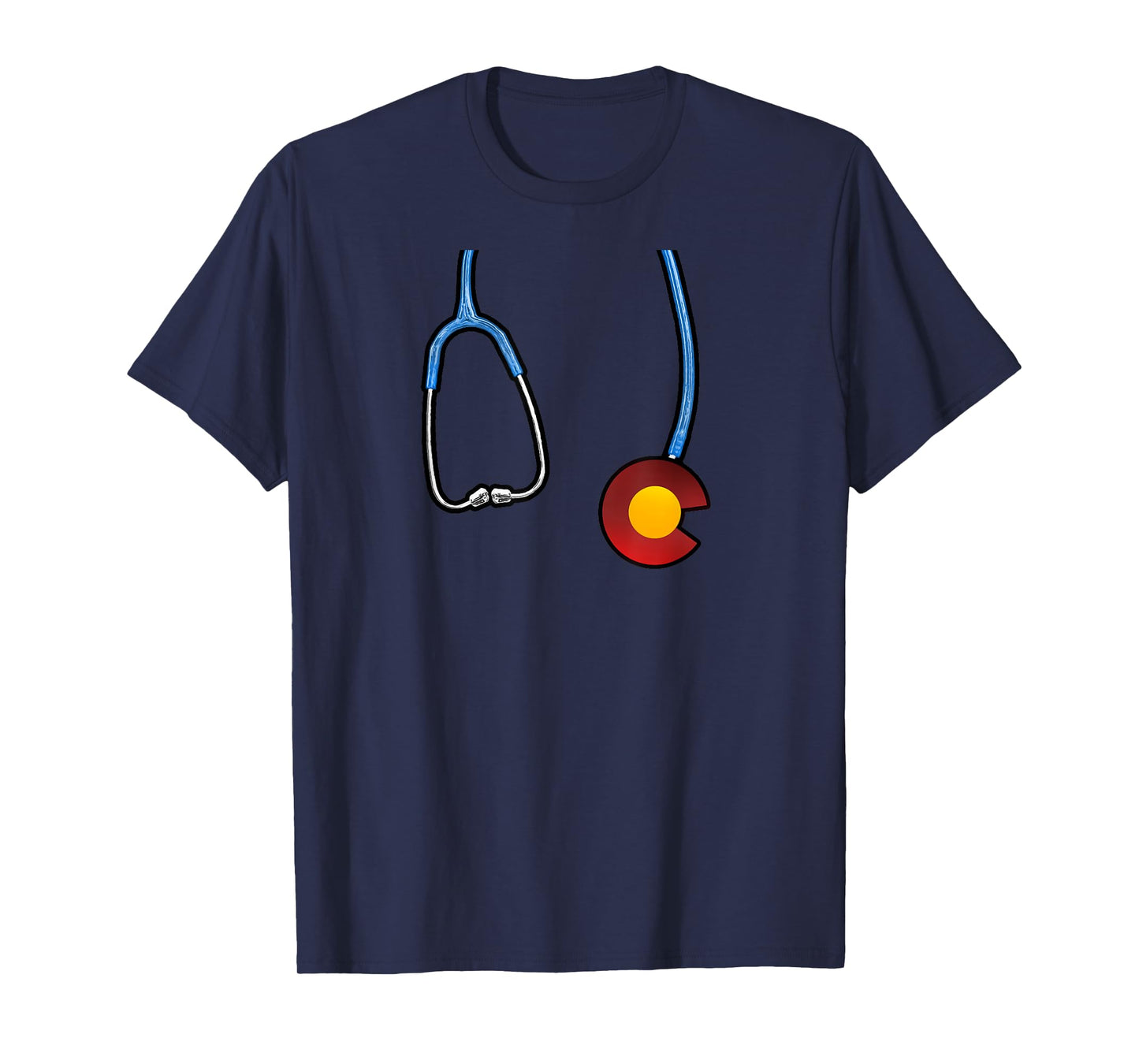 Colorado Flag Inspired Shirt for Nurse or Doctor