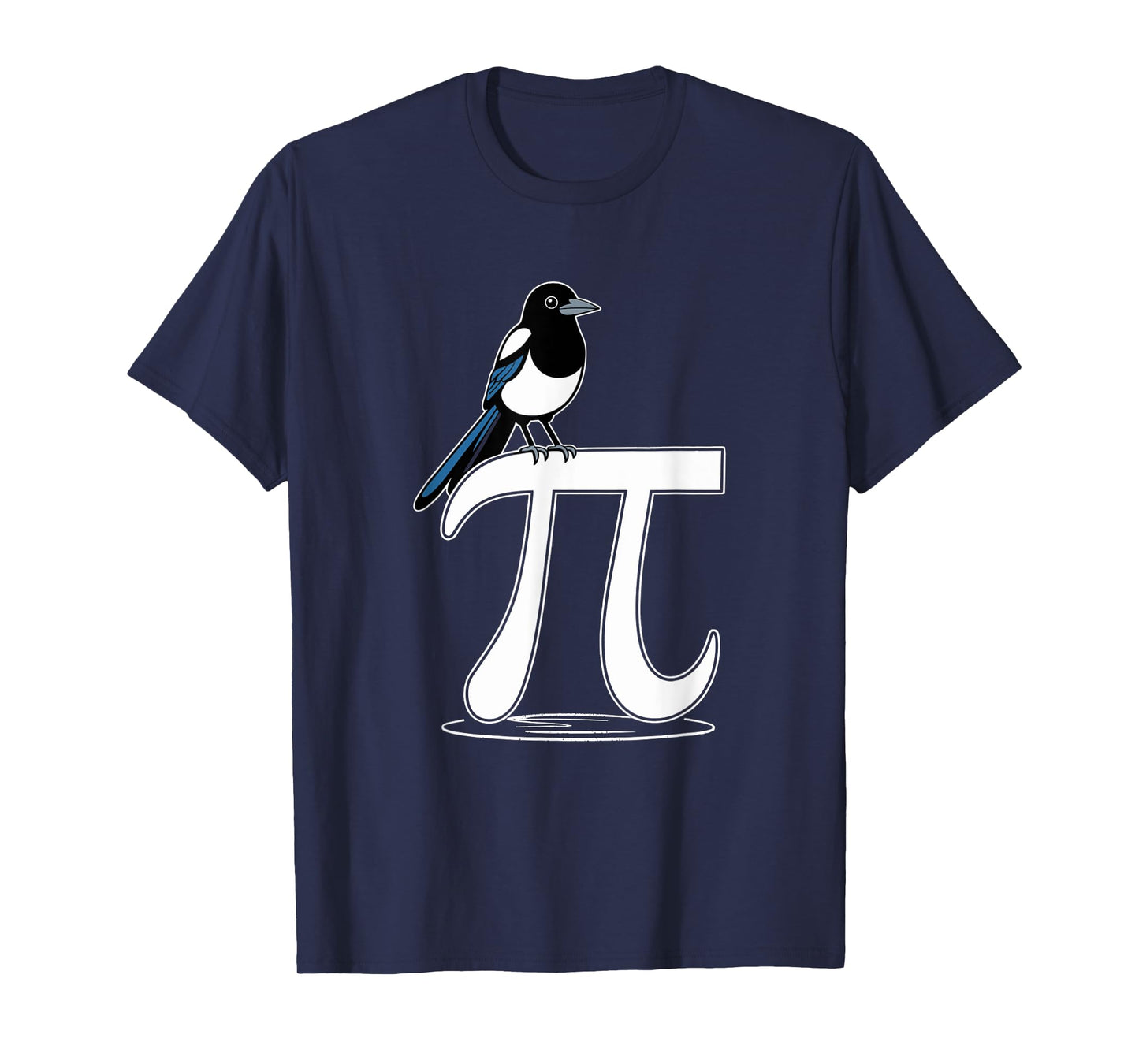 Math Pi Magpie Bird Nerd Humor STEM Teacher Science T-Shirt