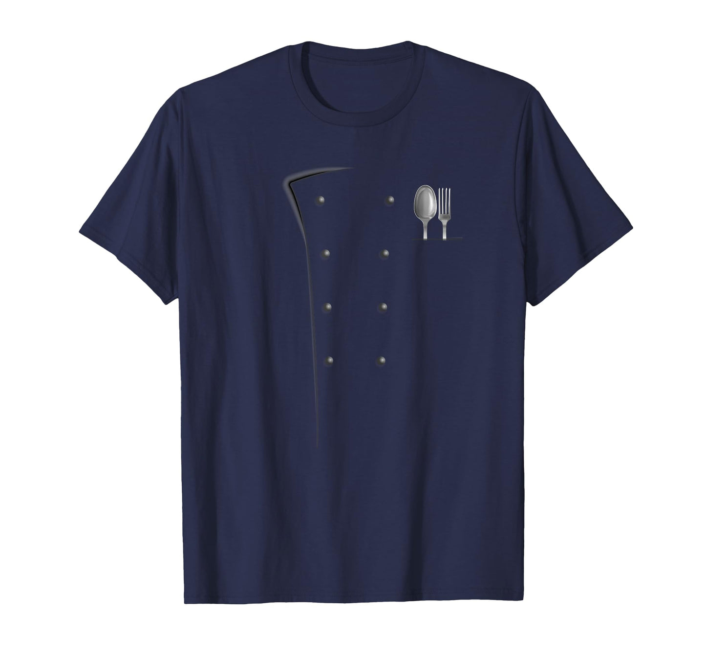 Chef Coat Uniform Jacket Culinary Cooking Lovers Cook Chief T-Shirt