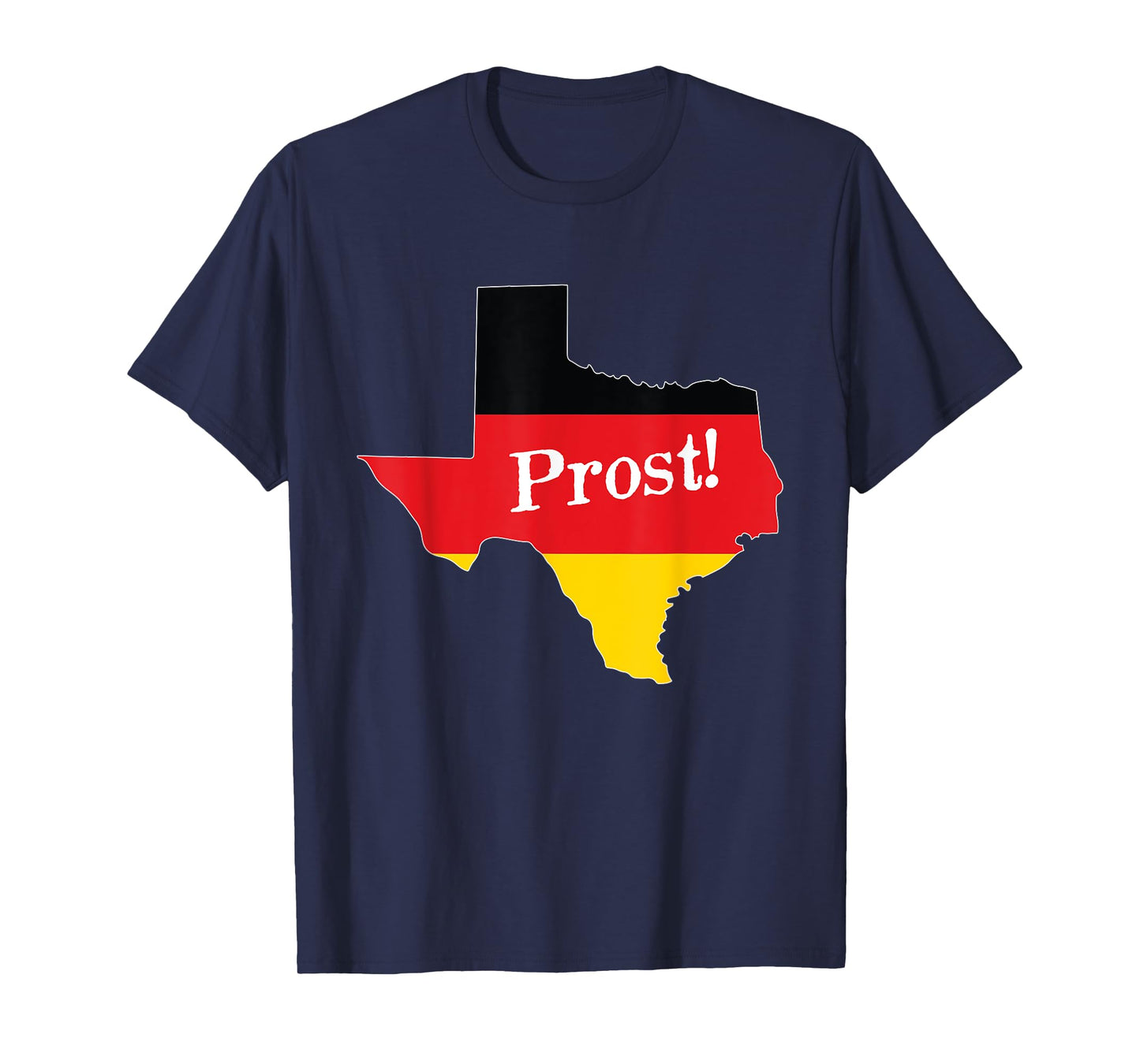 Texas TX Squad Drinking Prost Beer German Flag Oktoberfest T-Shirt