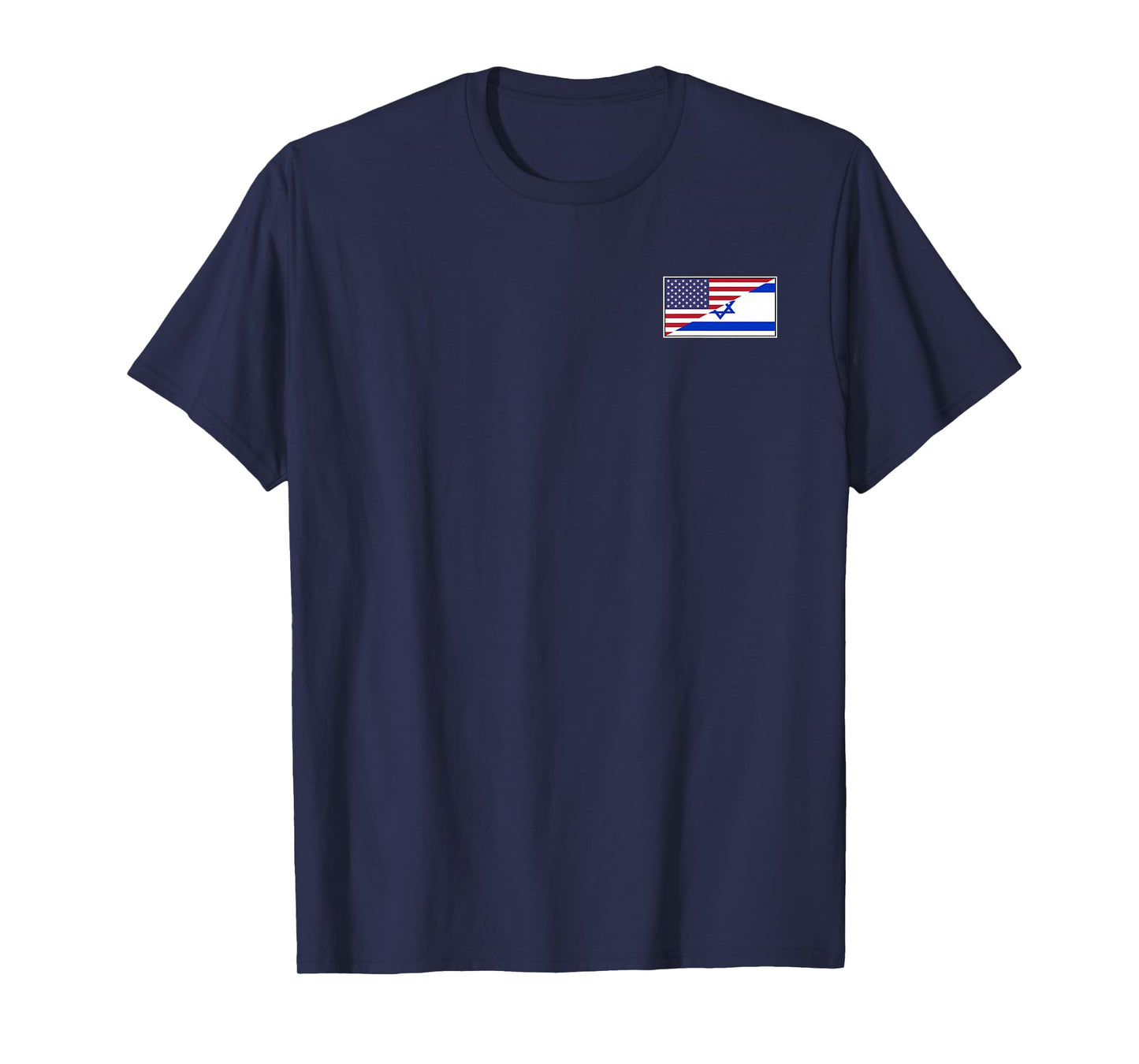 USA ISRAEL ALLIANCE FLAG UNITED STATES AMERICAN ISRAELI FLAG T-Shirt