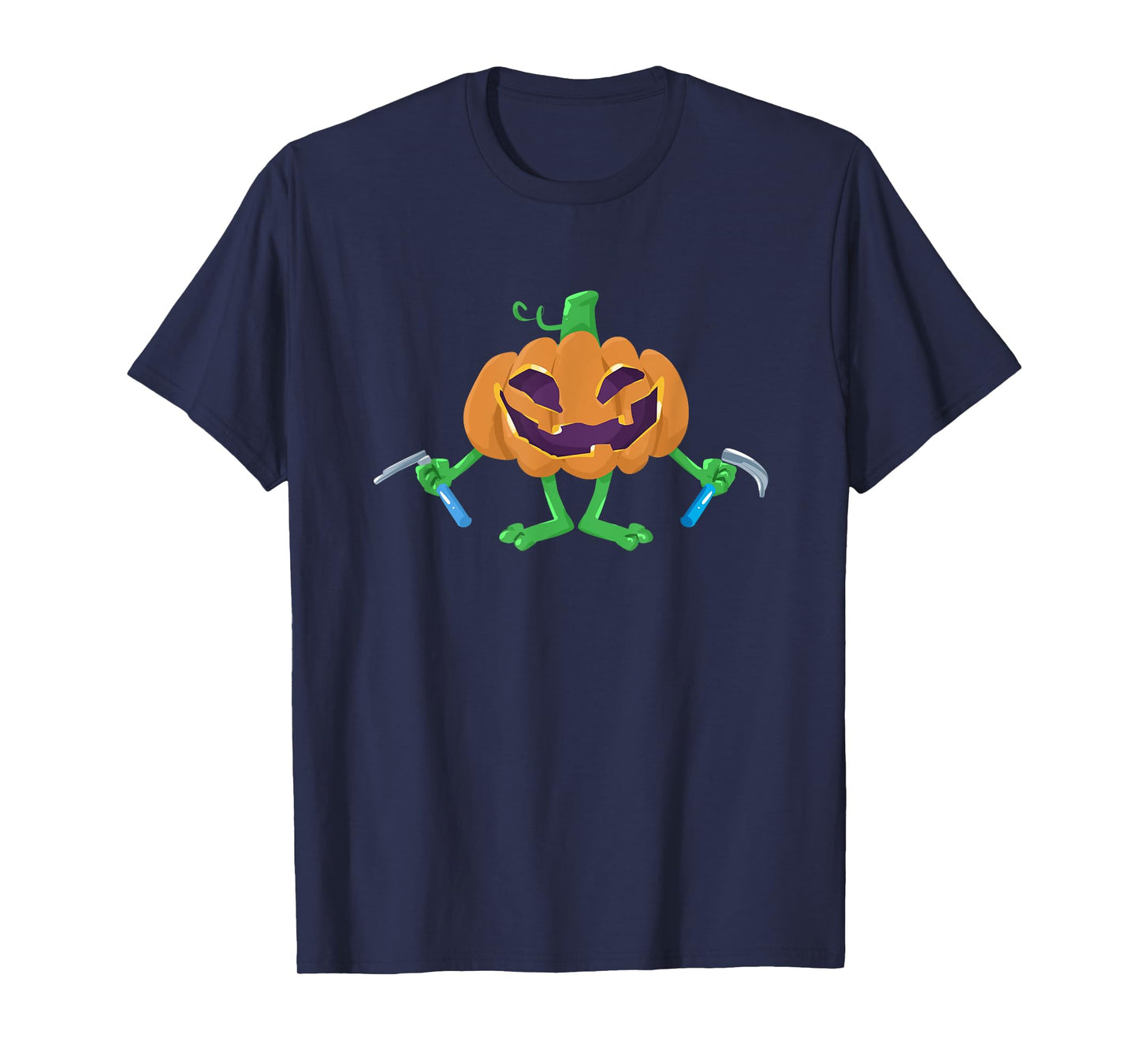 Cool Spooky anesthesia Halloween pumpkin with laryngoscope T-Shirt