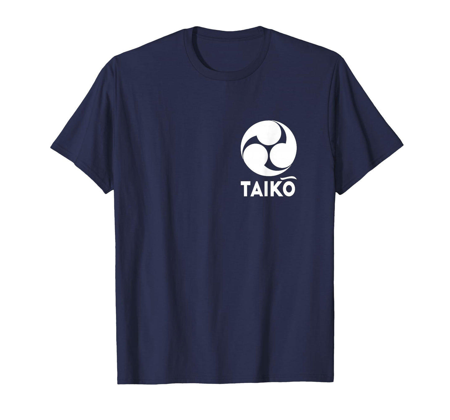 TAIKO DRUMMING WHITE MITSUDOMOE PRACTICE GIFT T-Shirt