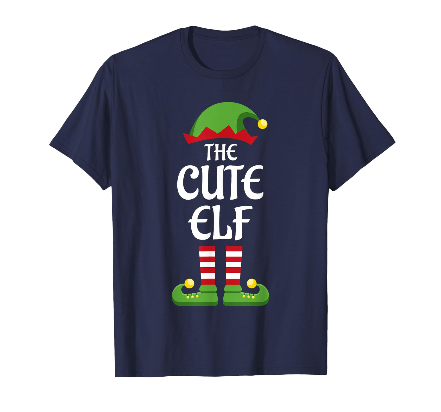 Cute Elf Family Matching Group Christmas T-Shirt