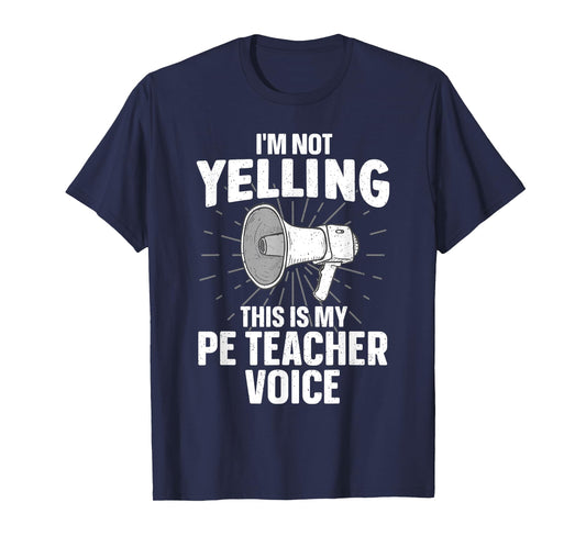 Cool PE Teacher Art For Men Women Physical Education Teacher T-Shirt