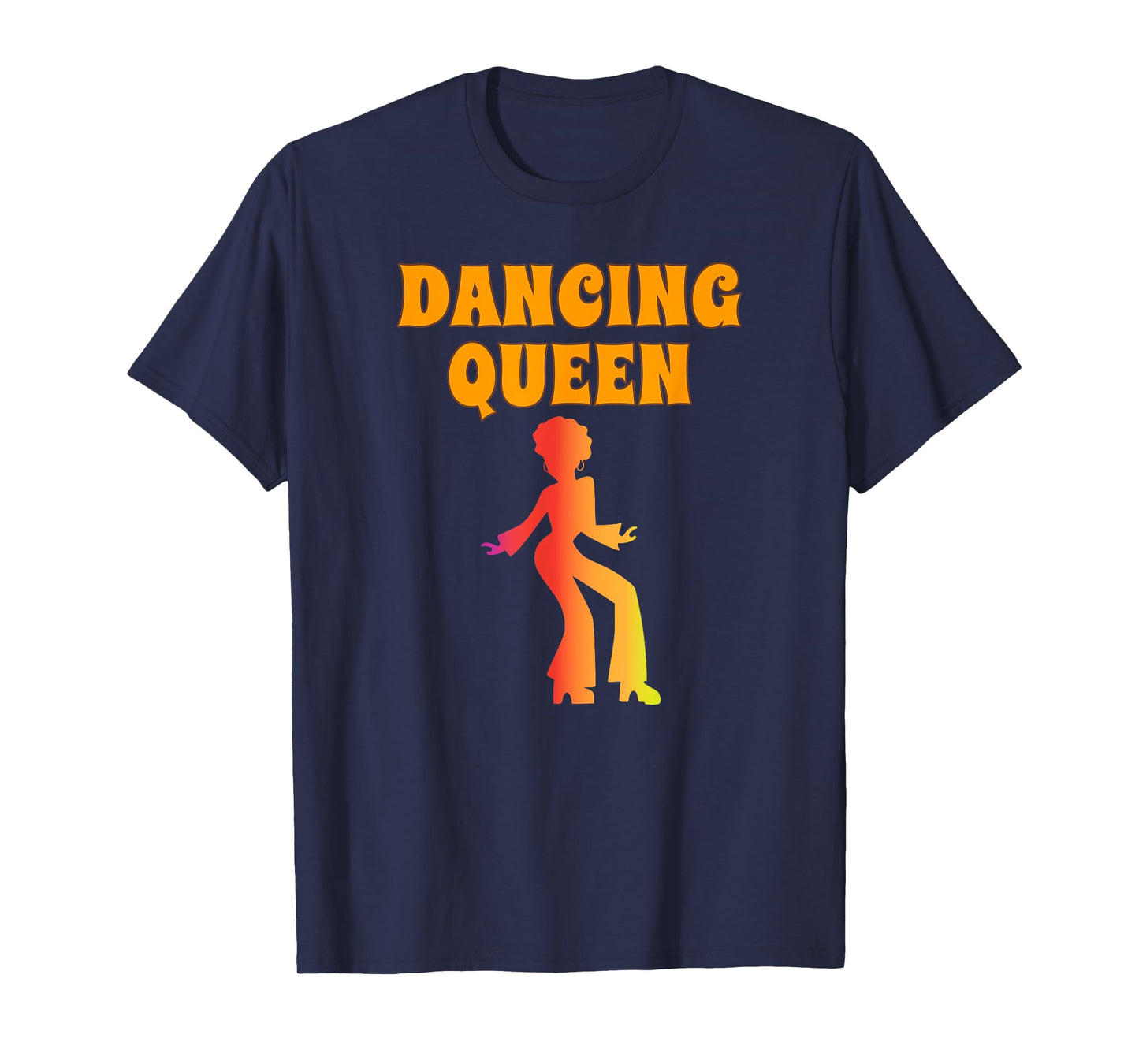 Dancing Queen Girl Gift Her Vintage 1970's Retro 70s T-Shirt T-Shirt