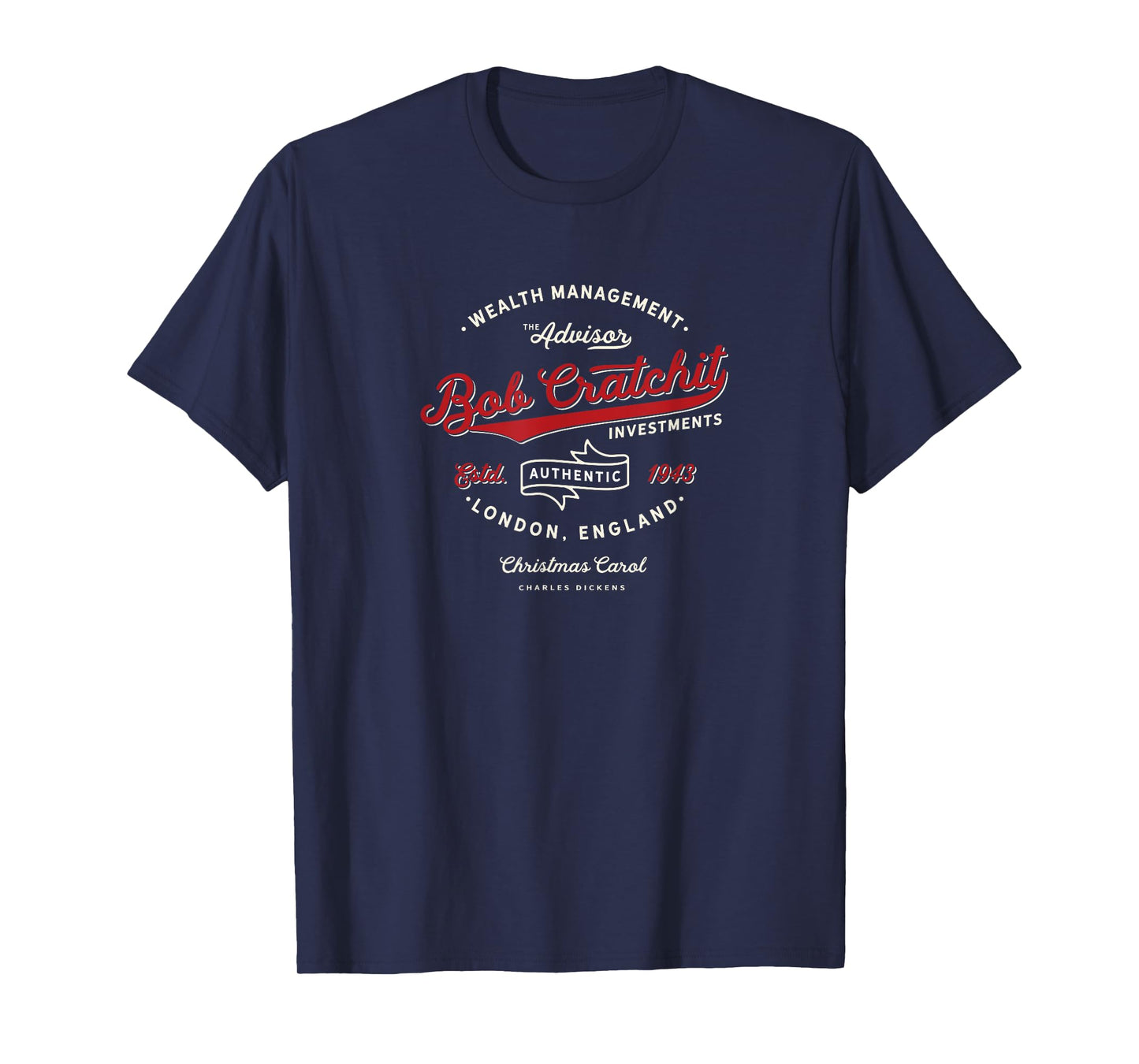 Christmas Carol, Bob Cratchit, Scrooge & Marley, Holiday T-Shirt