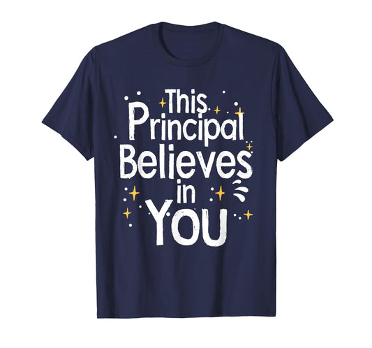 Cute Principal Design for Men Women School Head Principal T-Shirt