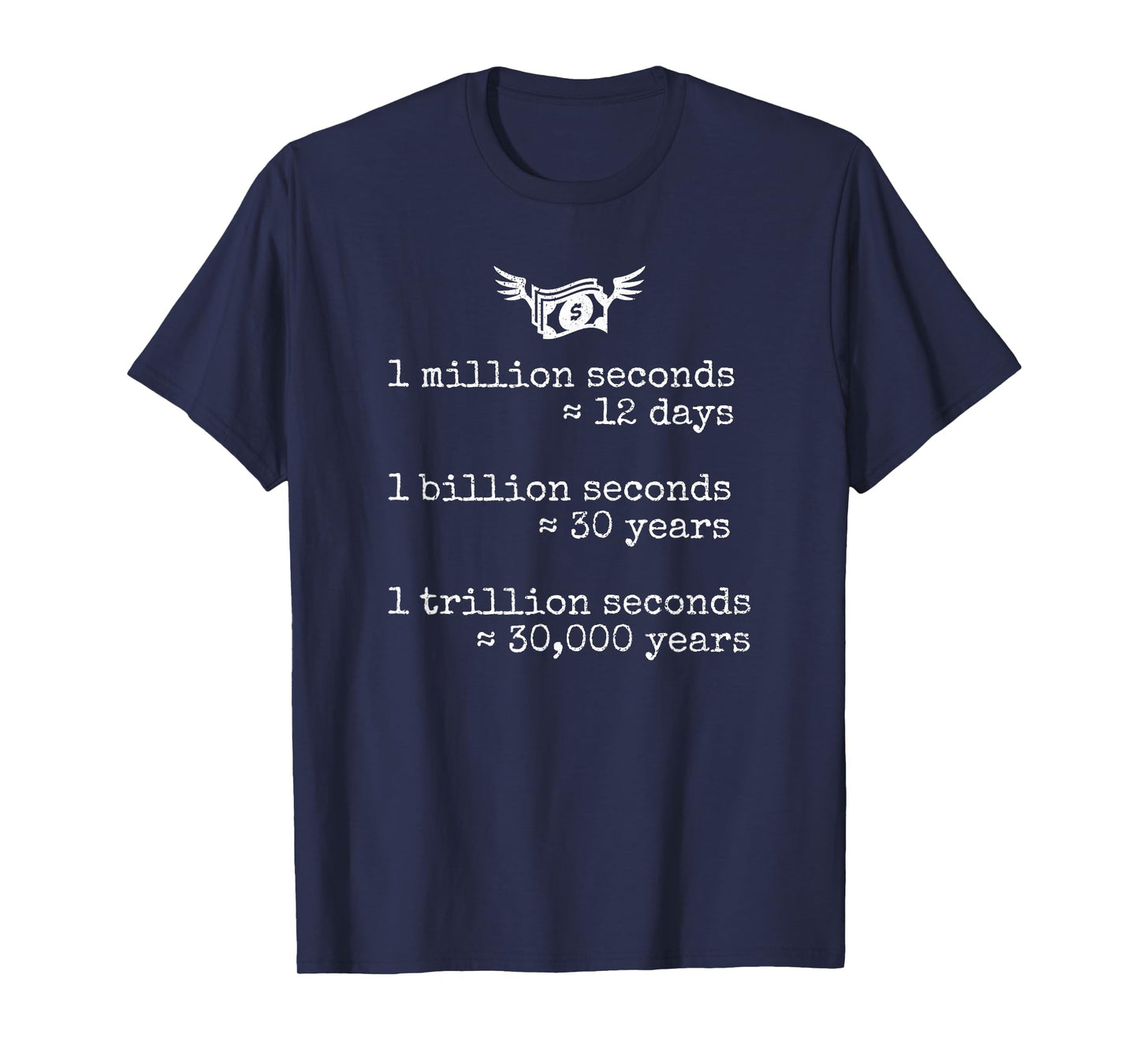 One Million Billion Trillion Analogy T-Shirt