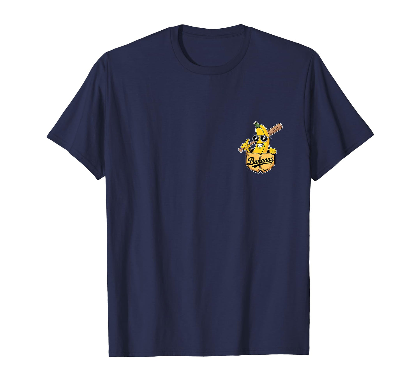 Banana Baseball Fruit Funny T-Shirt