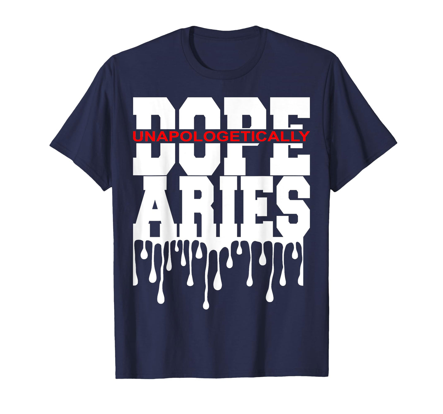 Dope Queen King Graphic Decor Aries Astrology Zodiac T-Shirt