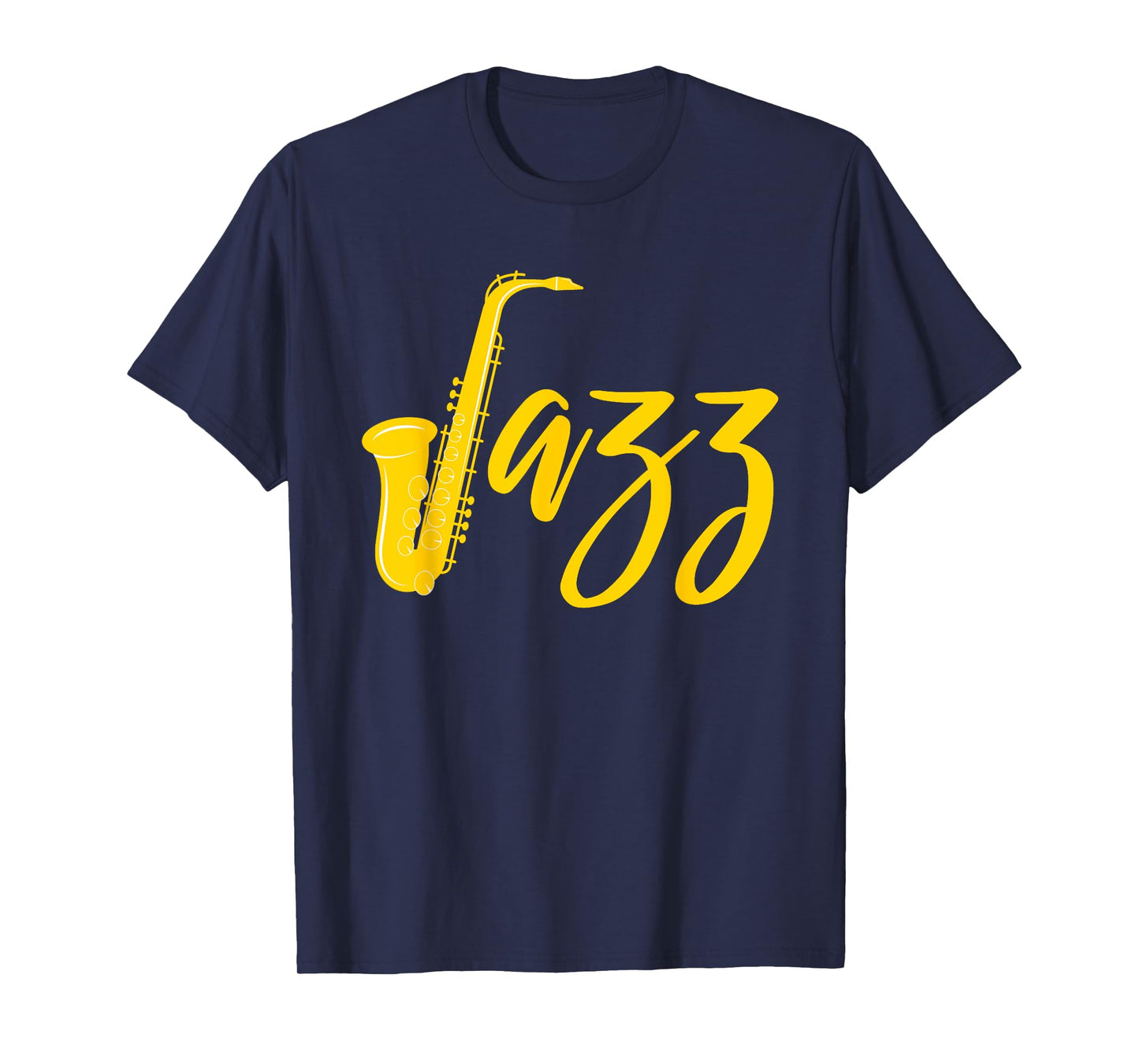 Cool Saxophone For Men Women Jazz Music Band Musician Player T-Shirt