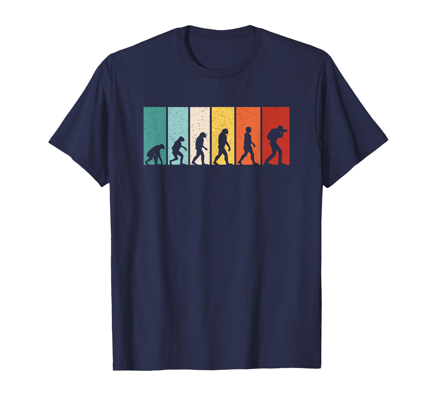 Funny Photographer Evolution Camera Photography Men Women T-Shirt