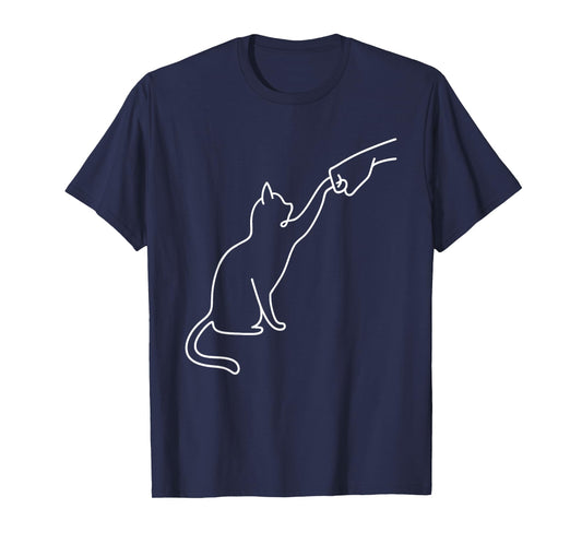 Cute Pet Tee I Love My Cat Fist Bump Best Friend Cat Lovers T-Shirt