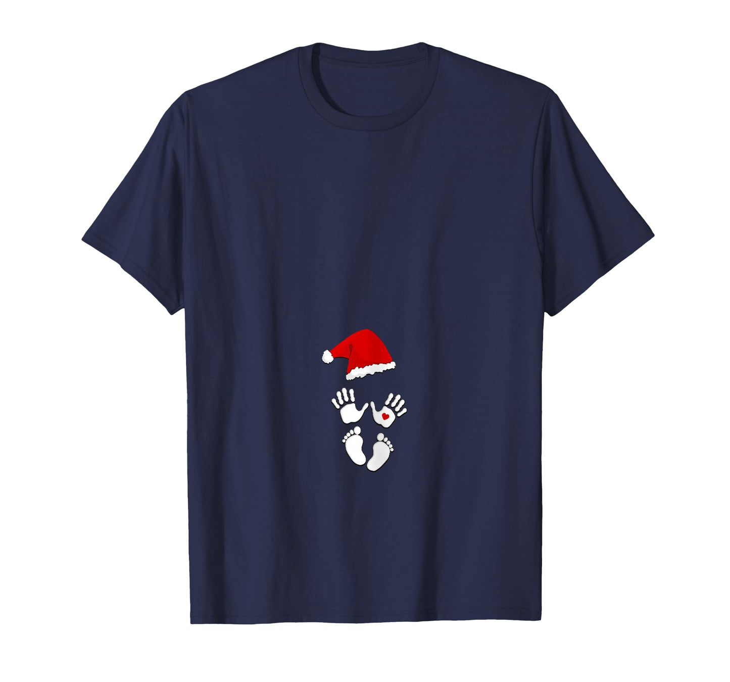 Baby Bump First Christmas Pregnancy Shirts Humor T-Shirt