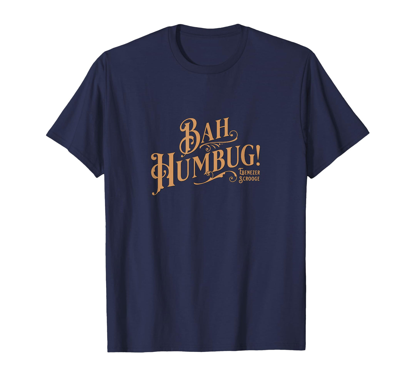 Christmas Song, Scrooge, Marley, Holiday Design Bah Hum Bug T-Shirt