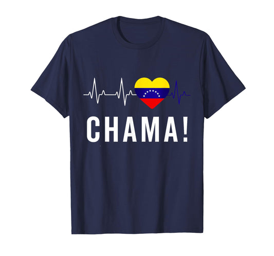 Venezuela Flag Pride Bandera Venezolana Camiseta Chama Girl T-Shirt