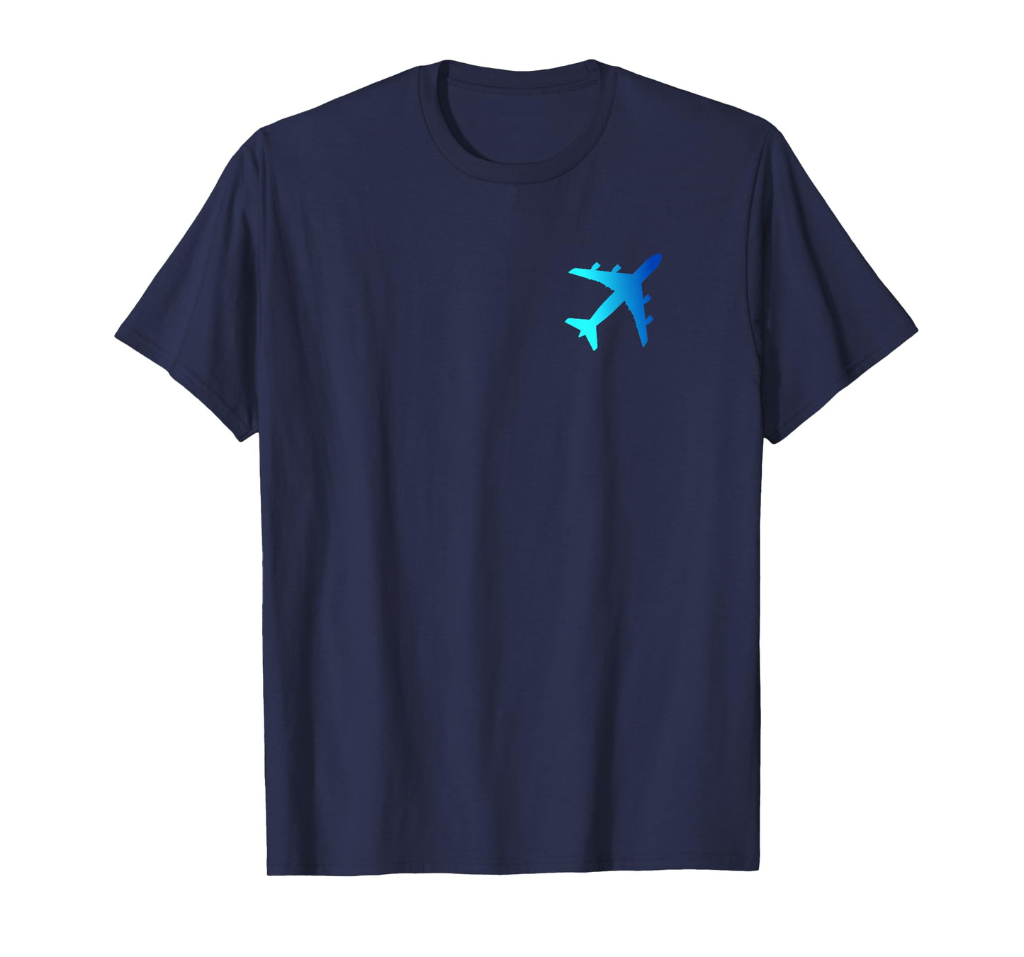 Aviation Lover Pilot Aircraft Mechanic Blue Airplane T-Shirt