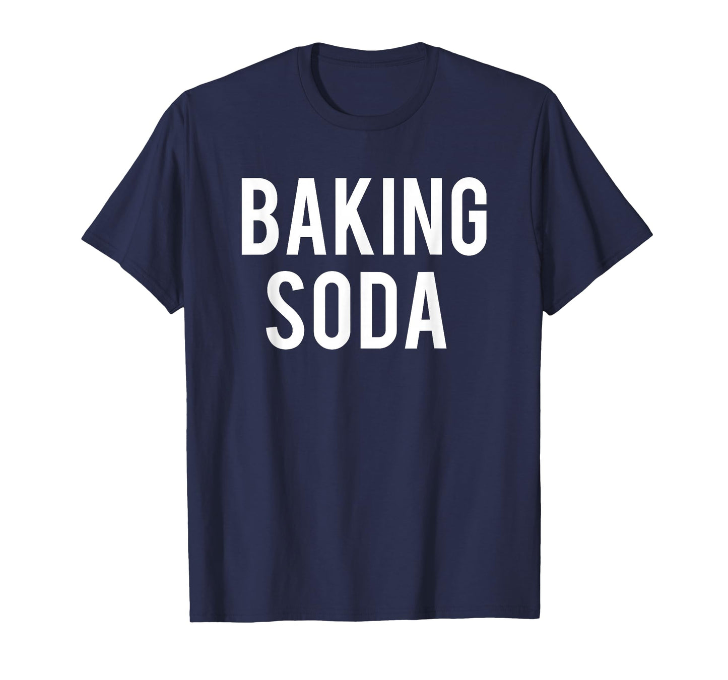 Baking Soda Tee Shirt White Text T-Shirt