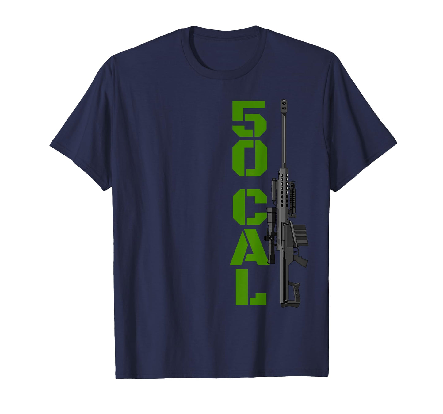 Barrett 50 Cal Gun Love 2nd Amendment Adult Pro Gun Tee T-Shirt