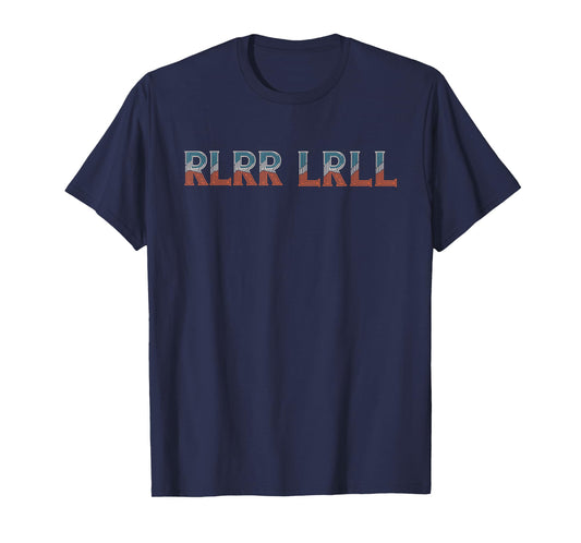 Drum Drumming Music Instrument RLRR LRLL Drummer T-Shirt