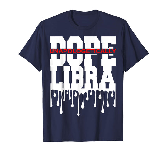 Dope Queen King Graphic Decor Libra Astrology Zodiac T-Shirt