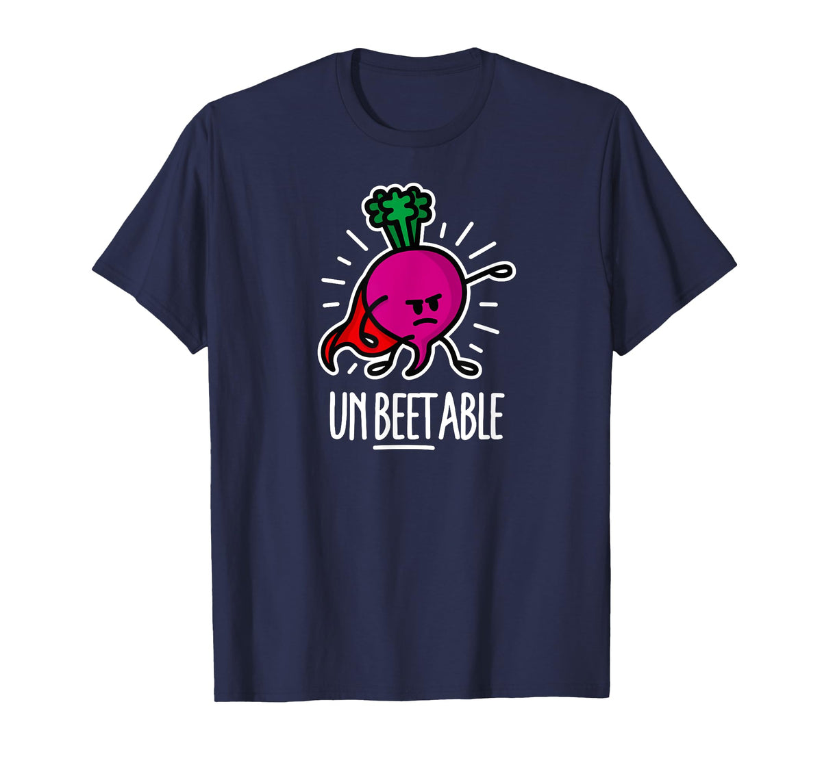 Unbeetable / unbeatable beetroot fun pun tee shirt gift T-Shirt