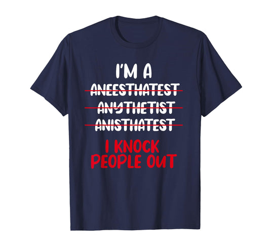 Anesthesiologist Anaesthetist Anaesthesiologist Anesthesia T-Shirt