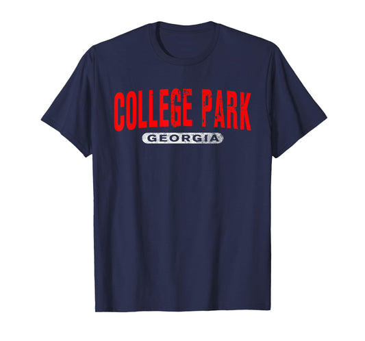 COLLEGE PARK GA GEORGIA Funny USA City Roots Vintage Gift T-Shirt