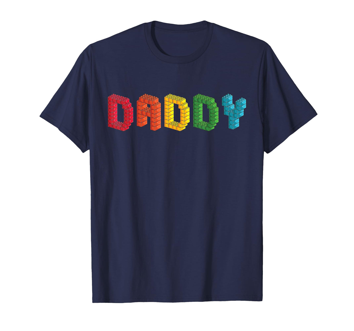 Daddy Master Builder Building Bricks Blocks Family Set T-Shirt
