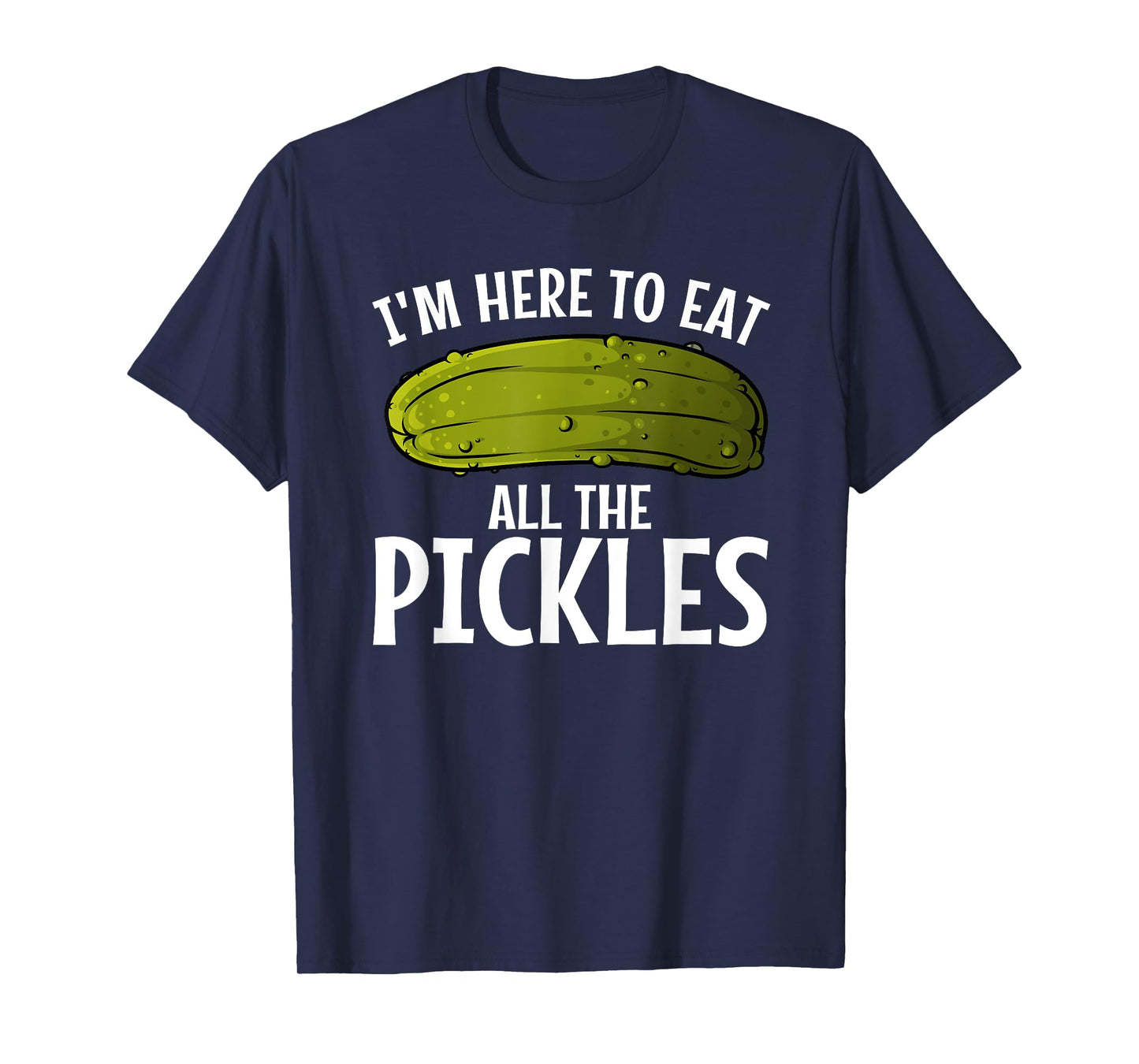 Cool Pickle Art For Men Women Kids Pickled Cucumber Lovers T-Shirt