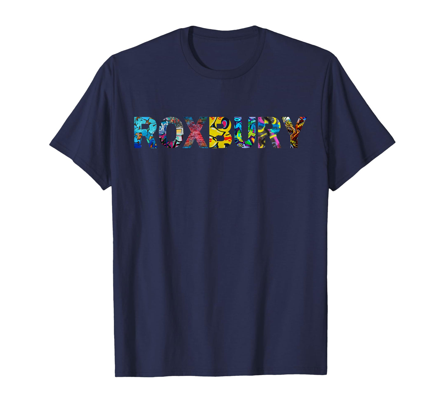 Roxbury - City of Boston, Massachusetts, Graffiti Edition T-Shirt