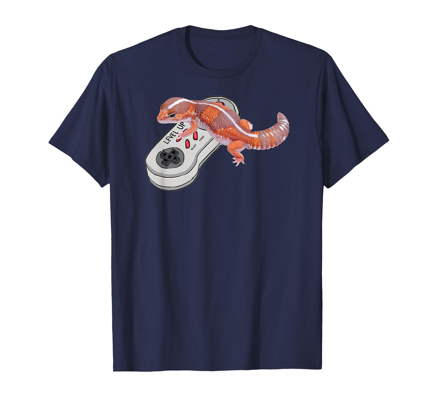 African fat tail gecko Playing Video Game Fat-tail gecko T-Shirt