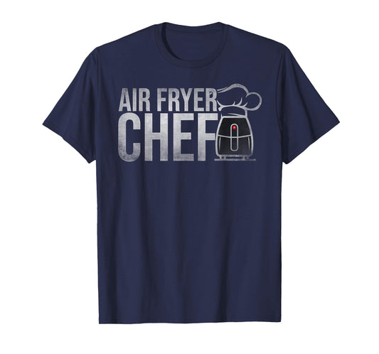 Air Fryer Chef graphic art vintage distressed style tee T-Shirt
