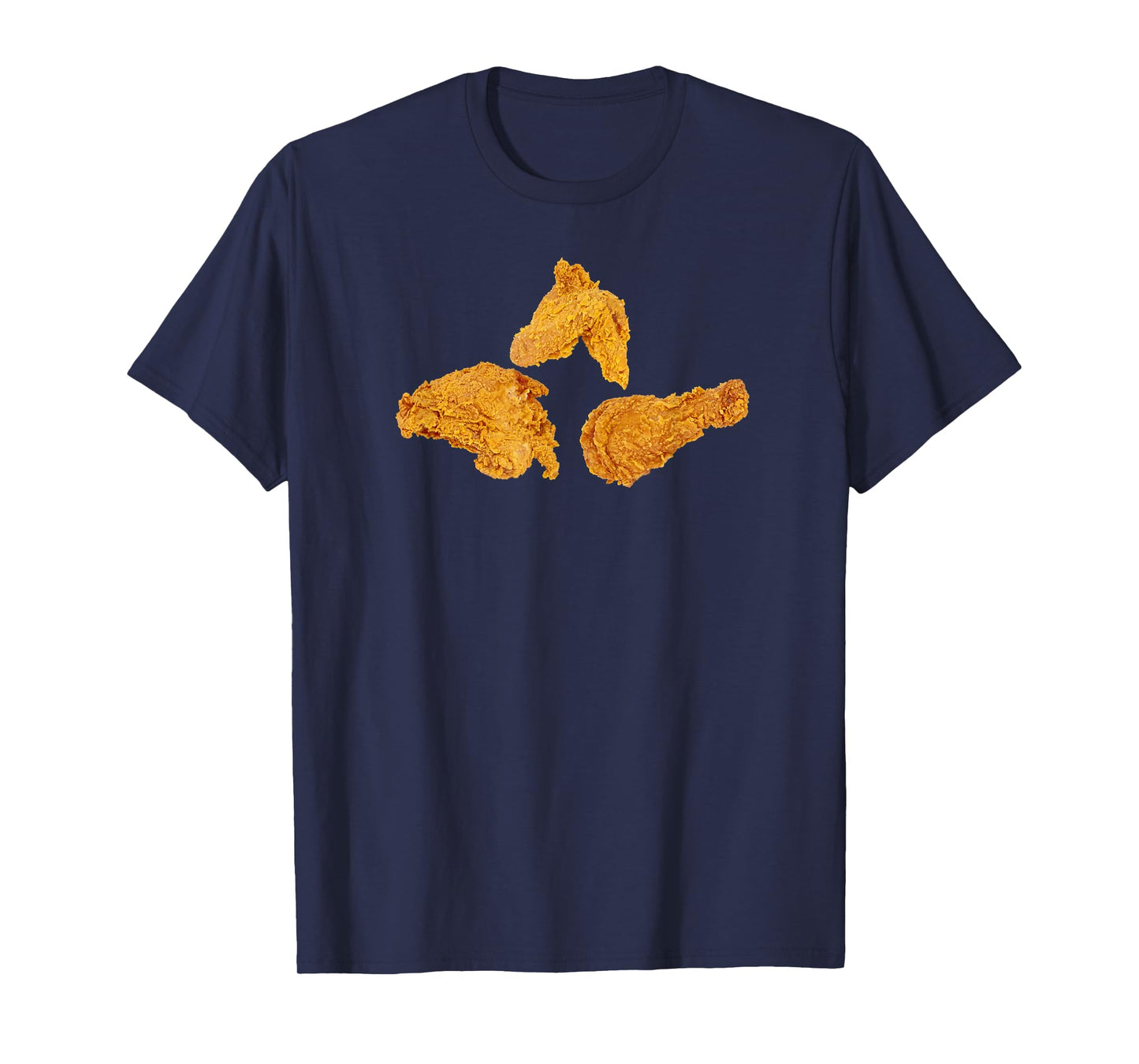 Chicken Wing Costume Halloween Fried Breast Drumsticks Woman T-Shirt