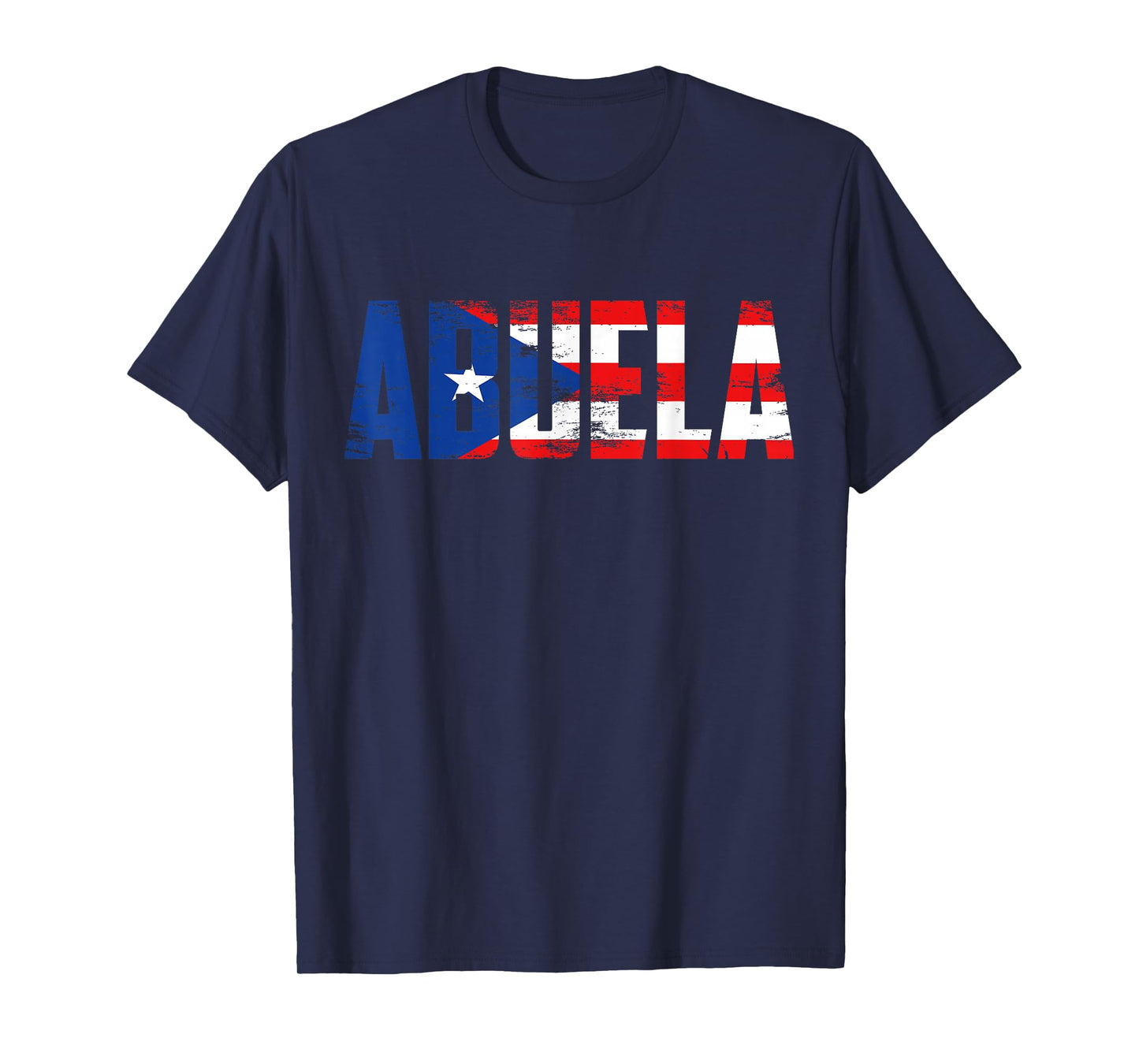 Abuela Puerto Rico Flag Pride Mothers Day Puerto Rican Women T-Shirt Small