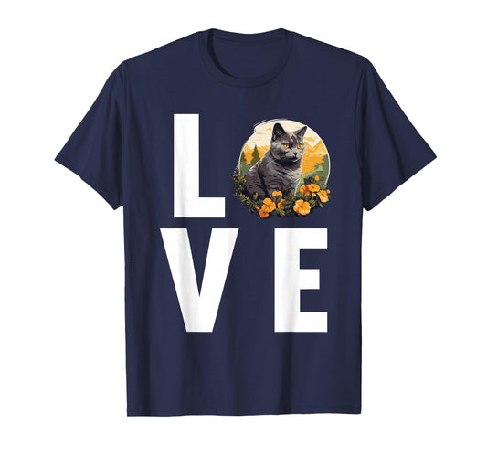 Chartreux Cats Chartreux Cat T-Shirt