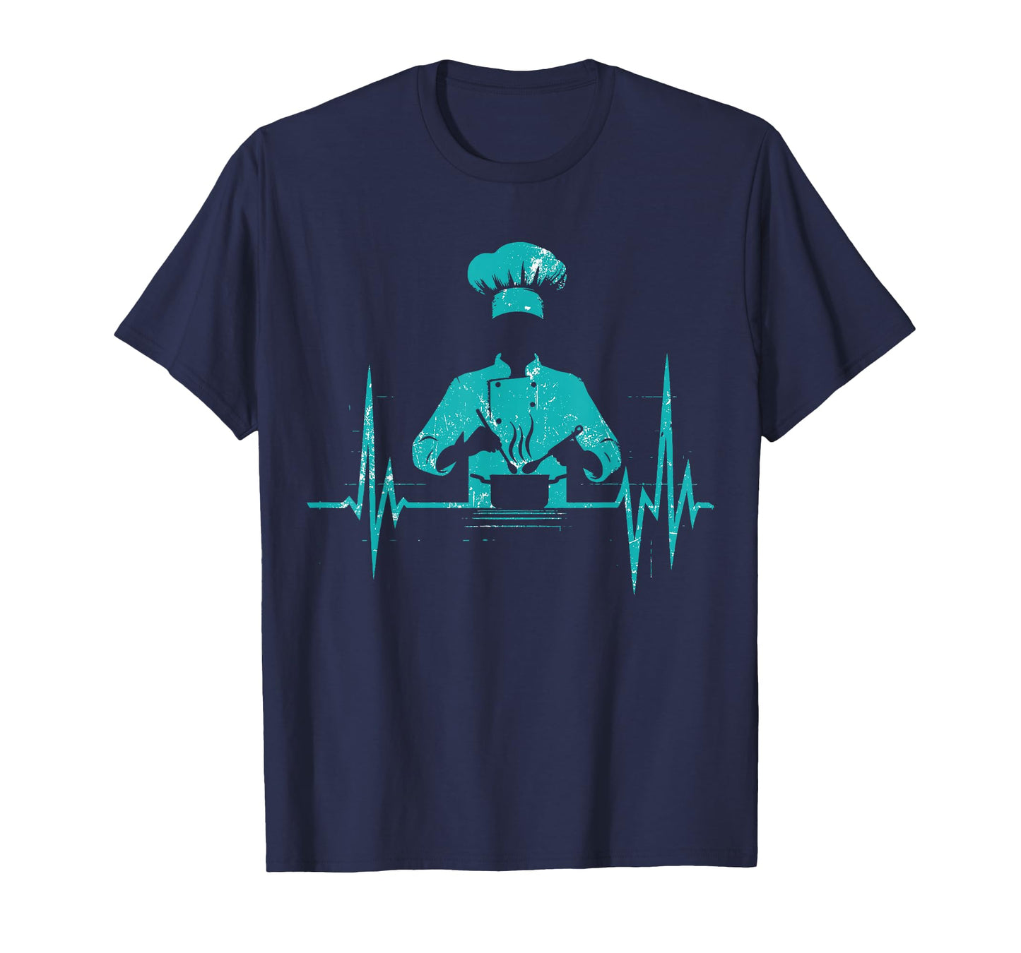 Cooking Chef Evolution Cuisine Cook Meal Preparing T-Shirt