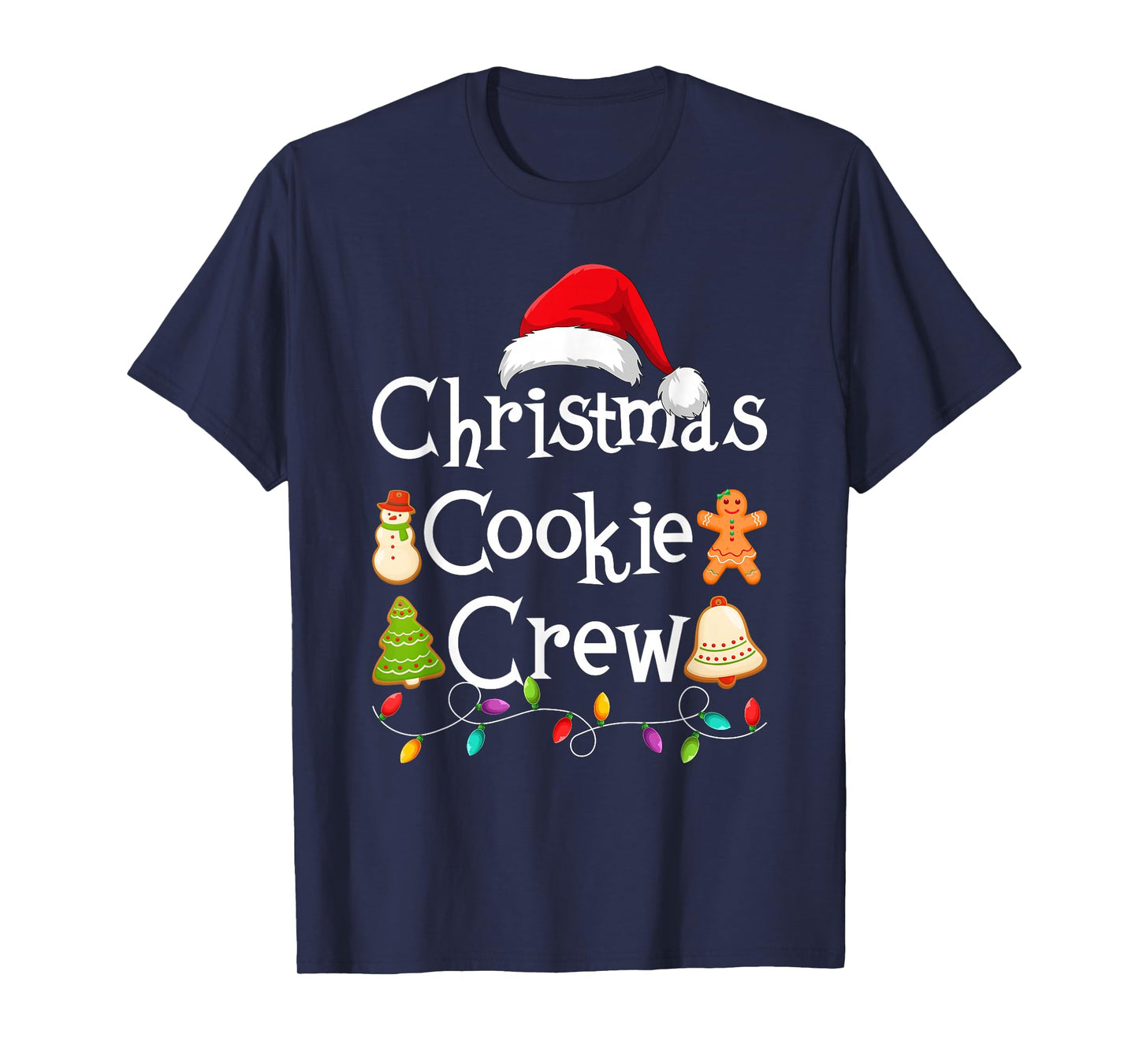 Christmas Cookie Crew Family Cookie Baking Team Baker Xmas T-Shirt