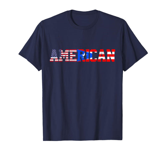 Puerto Rico Pride Flag American Puerto Rican Pride Gift T-Shirt
