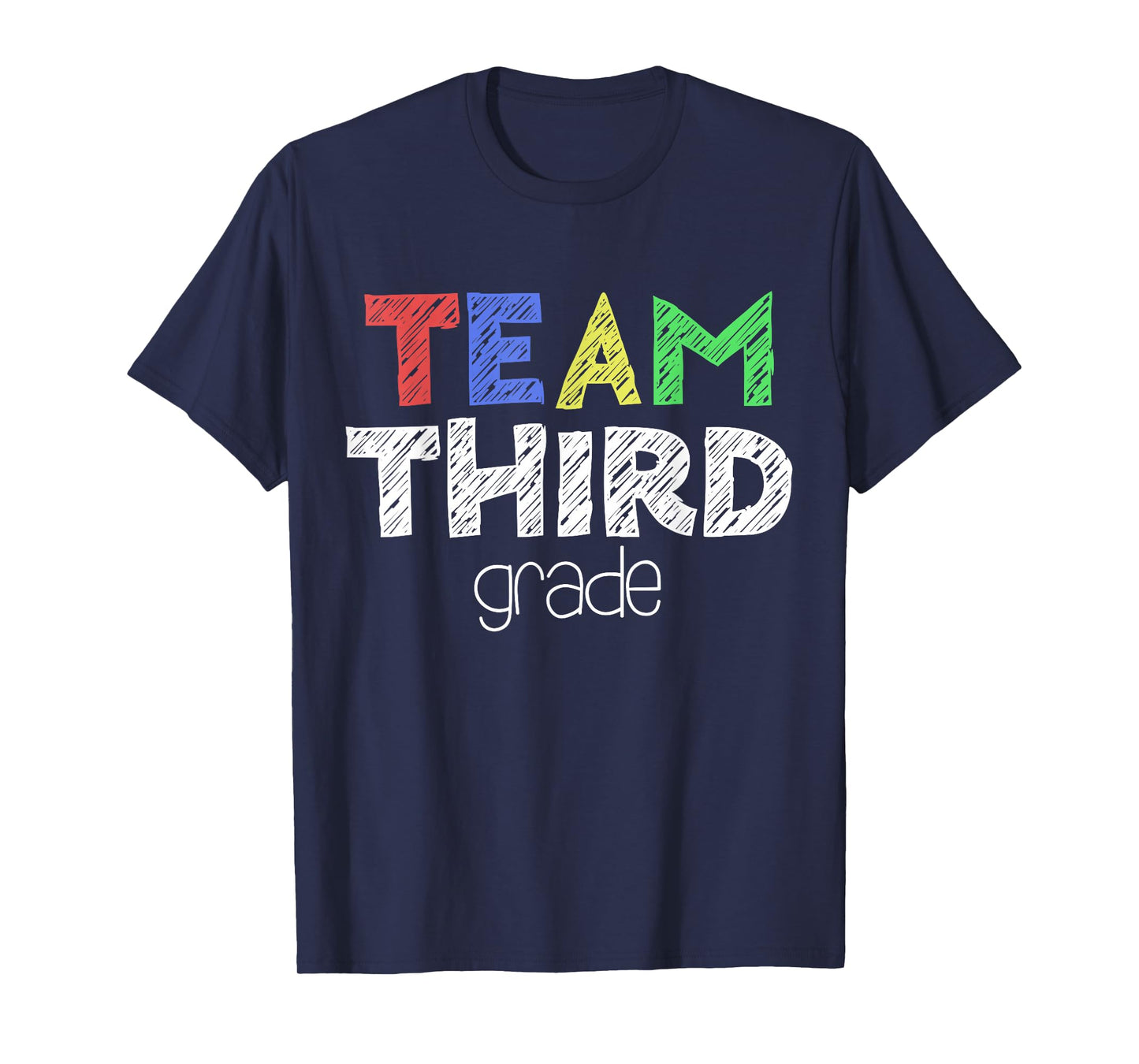 Team Third Grade Shirt 3rd Grade Boy Girl Back to School T-Shirt