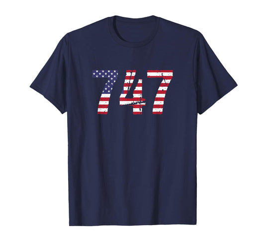 747 California Area Code T-Shirt